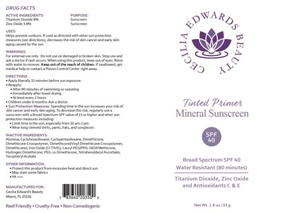 Package Label (Cecilia 203)